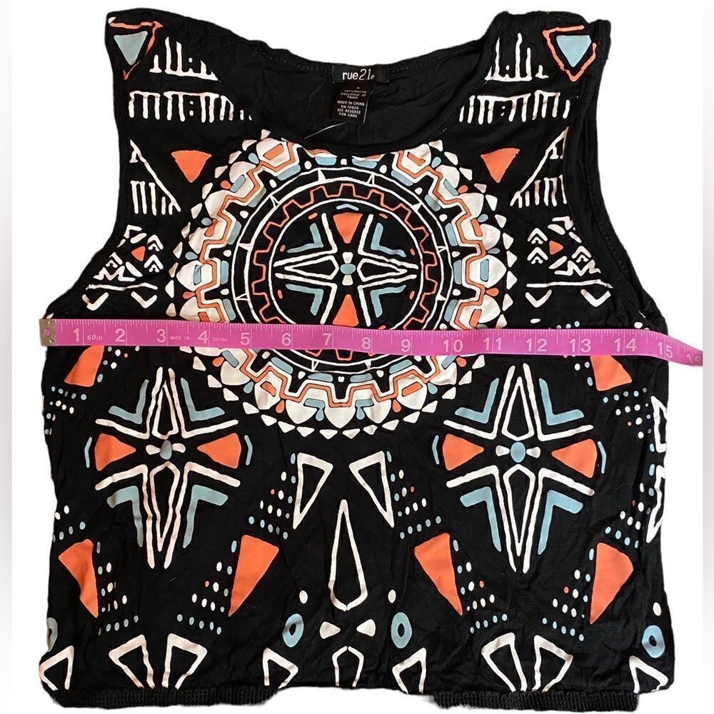 Azteca Fringe Top ⭐️Rare⭐️ - Picture 3 of 4